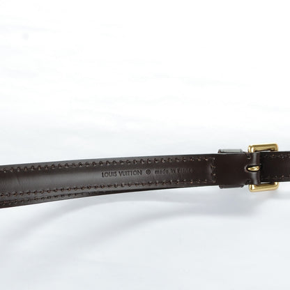 Louis Vuitton Calfskin 16mm Shoulder Strap Brown 3 of 4