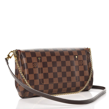 Louis Vuitton Damier Ebene Favorite MM 3 of 8