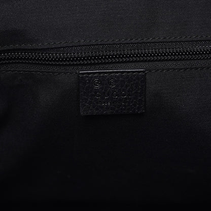 Gucci Nylon Monogram Large Messenger Black 6 of 11