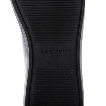 Saint Laurent Calfskin Andy Low Top Sneakers 36 Black 8 of 9