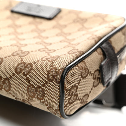 Gucci Monogram Belt Bag Dark Brown 10 of 10