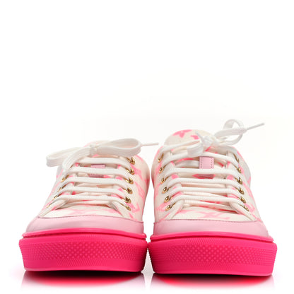 Louis Vuitton Technical Fabric Monogram Stellar Sneakers 37 Rose Pop 2 of 8