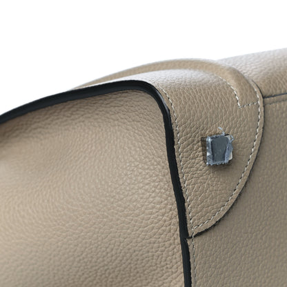 Celine Drummed Calfskin Mini Luggage Dune 9 of 11