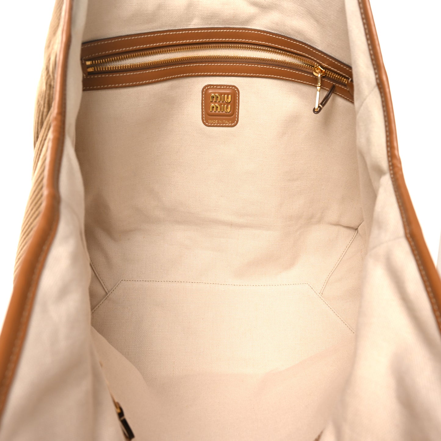 Corduroy Large Ivy Tote Bag Cannella