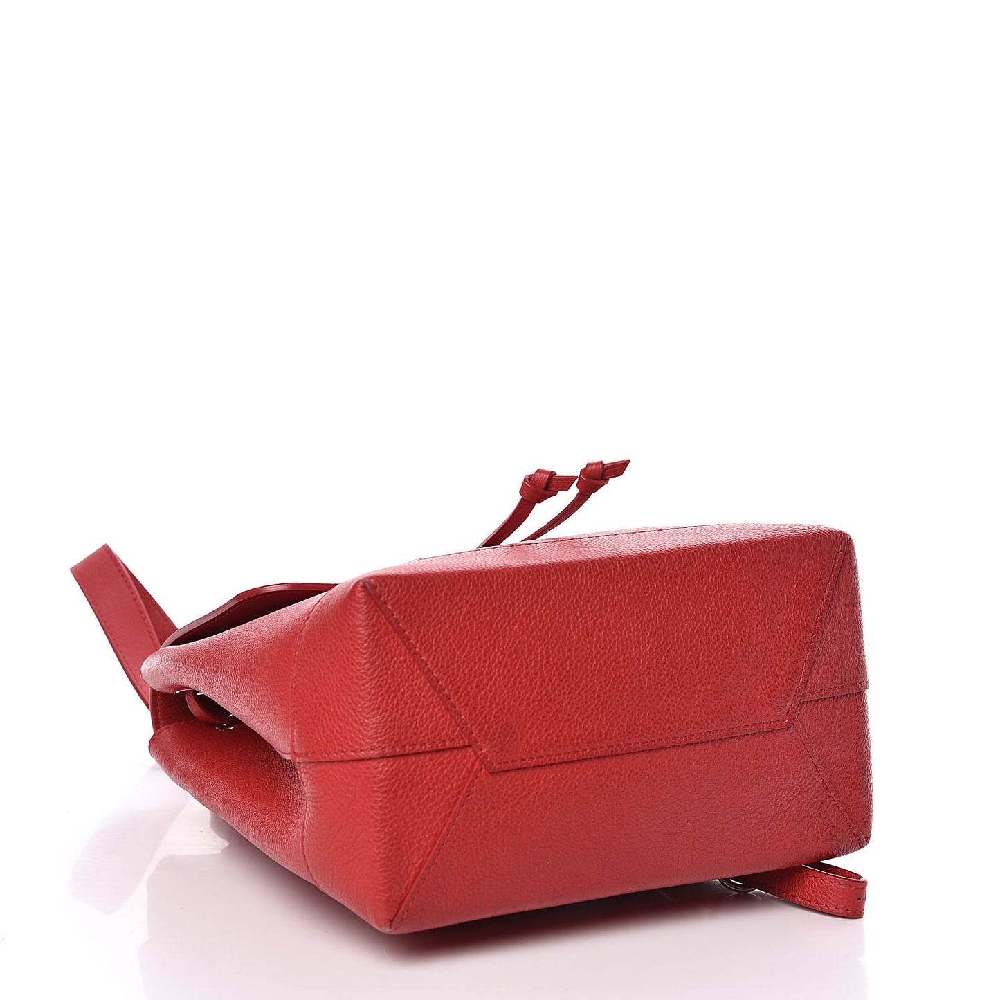 Soft Calfskin Lockme Backpack Rubis
