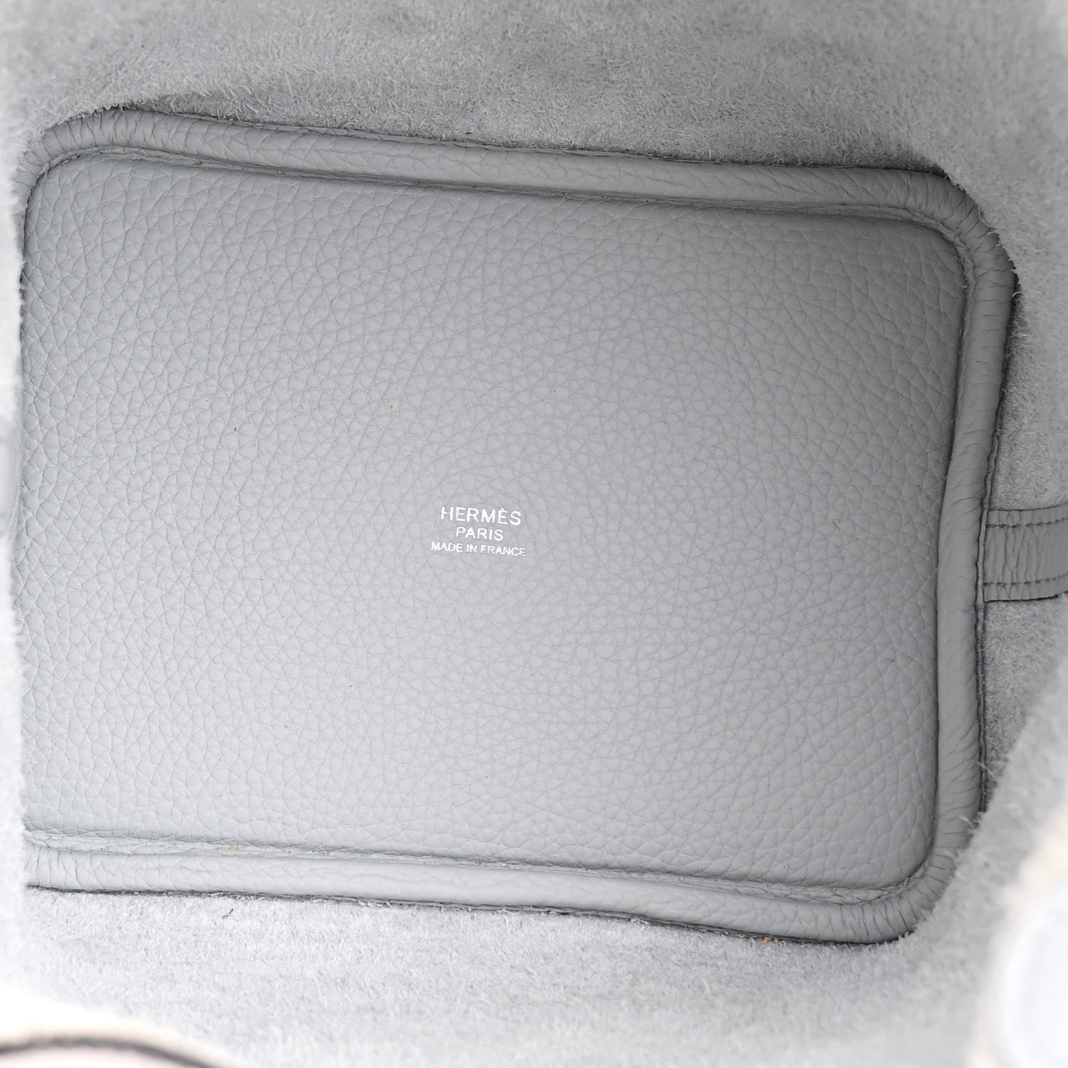 Hermes Taurillon Clemence Picotin Lock 18 PM Bleu Pale 5 of 13