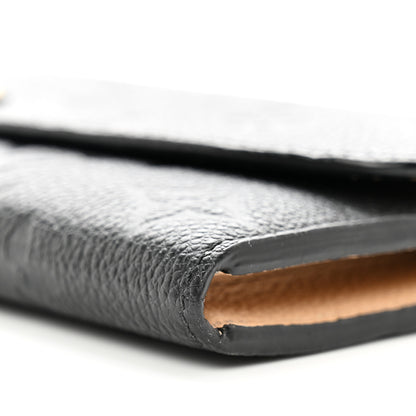 Louis Vuitton Empreinte Emilie Wallet Black Dune 8 of 8
