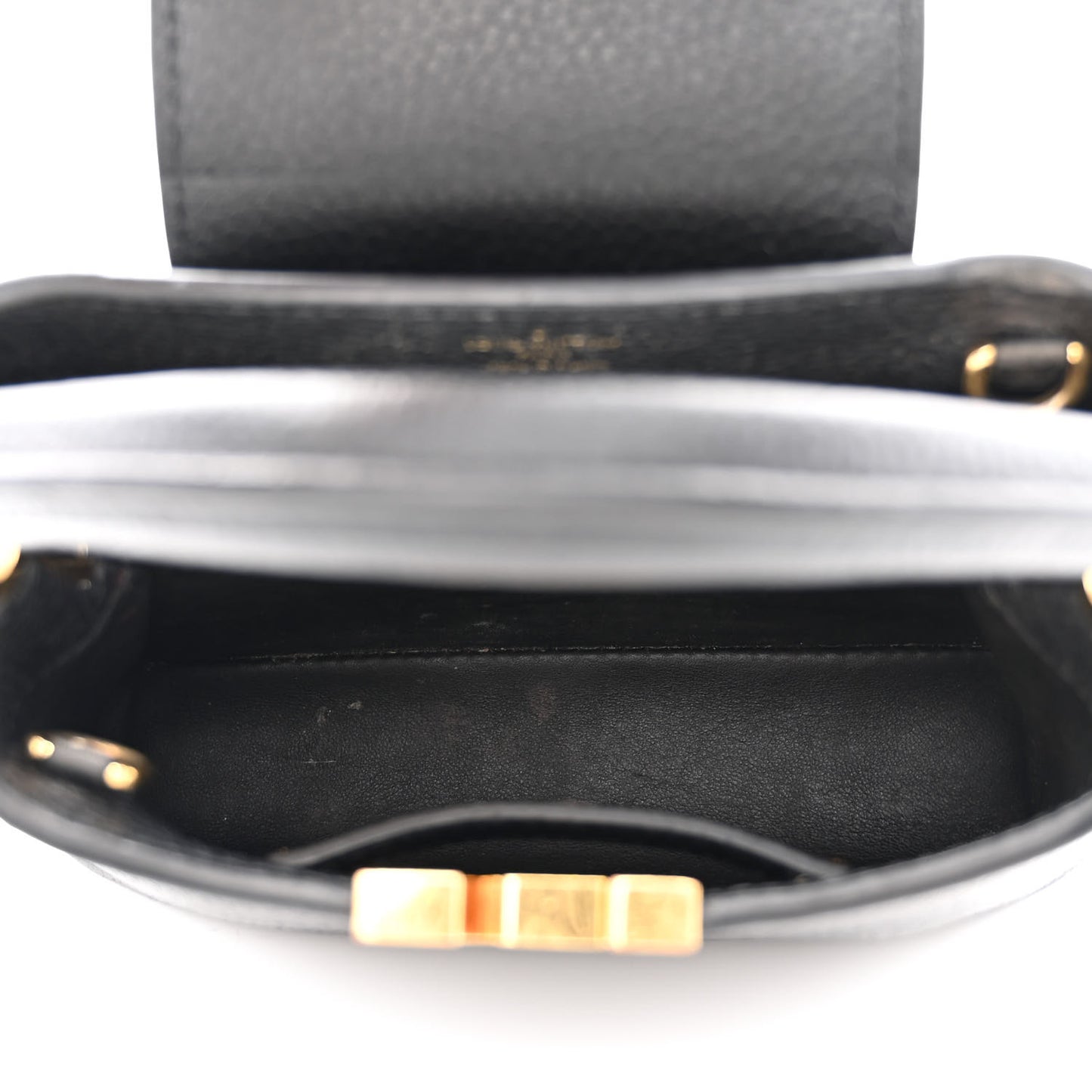 Taurillon Mini Capucines Black
