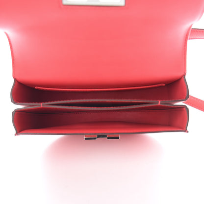 Hermes Epsom Mosaique Au 24-17 Rouge De Coeur 5 of 11