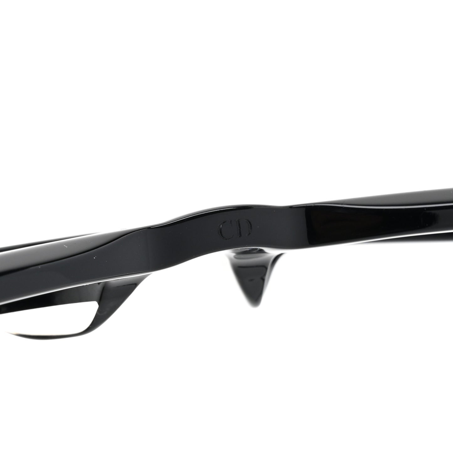 Acetate DiorSignature B1U Butterfly Sunglasses Black