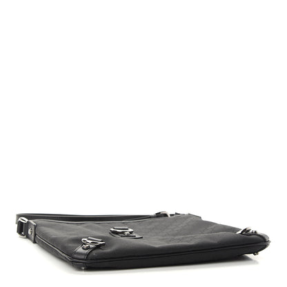 Gucci Nylon Monogram Abbey Messenger Bag Black 3 of 8