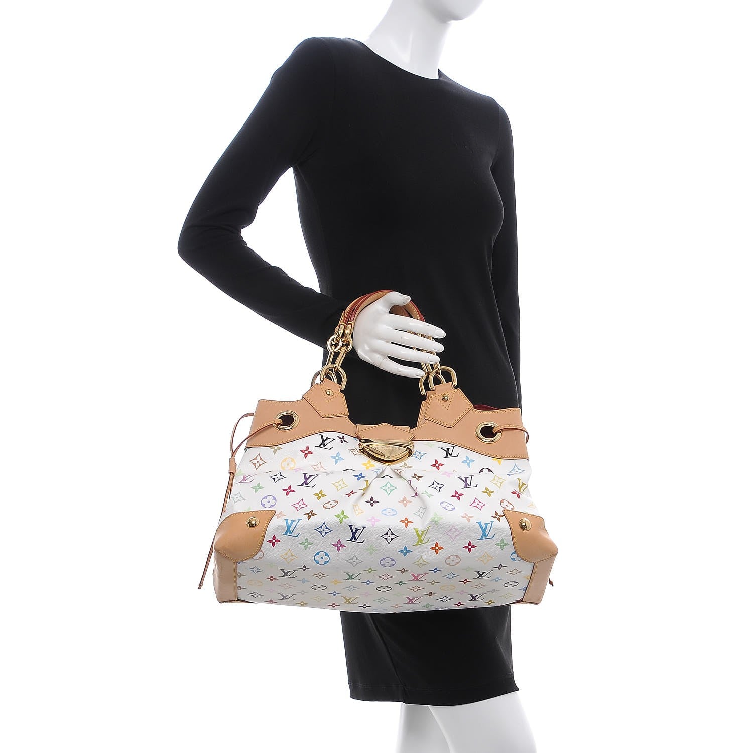 Louis Vuitton Monogram Multicolor Ursula White 2 of 11