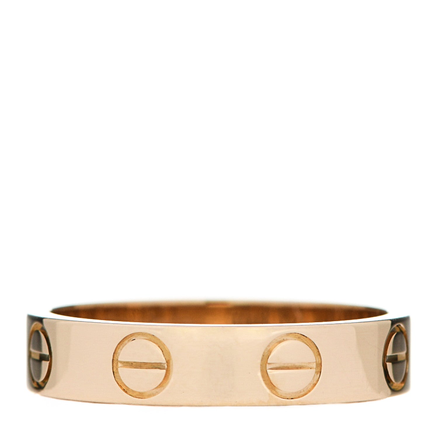 Cartier 18K Yellow Gold 3.5mm LOVE Wedding Band Ring 47 4 3 of 5