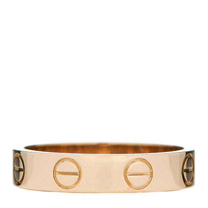 Cartier 18K Yellow Gold 3.5mm LOVE Wedding Band Ring 47 4 3 of 5