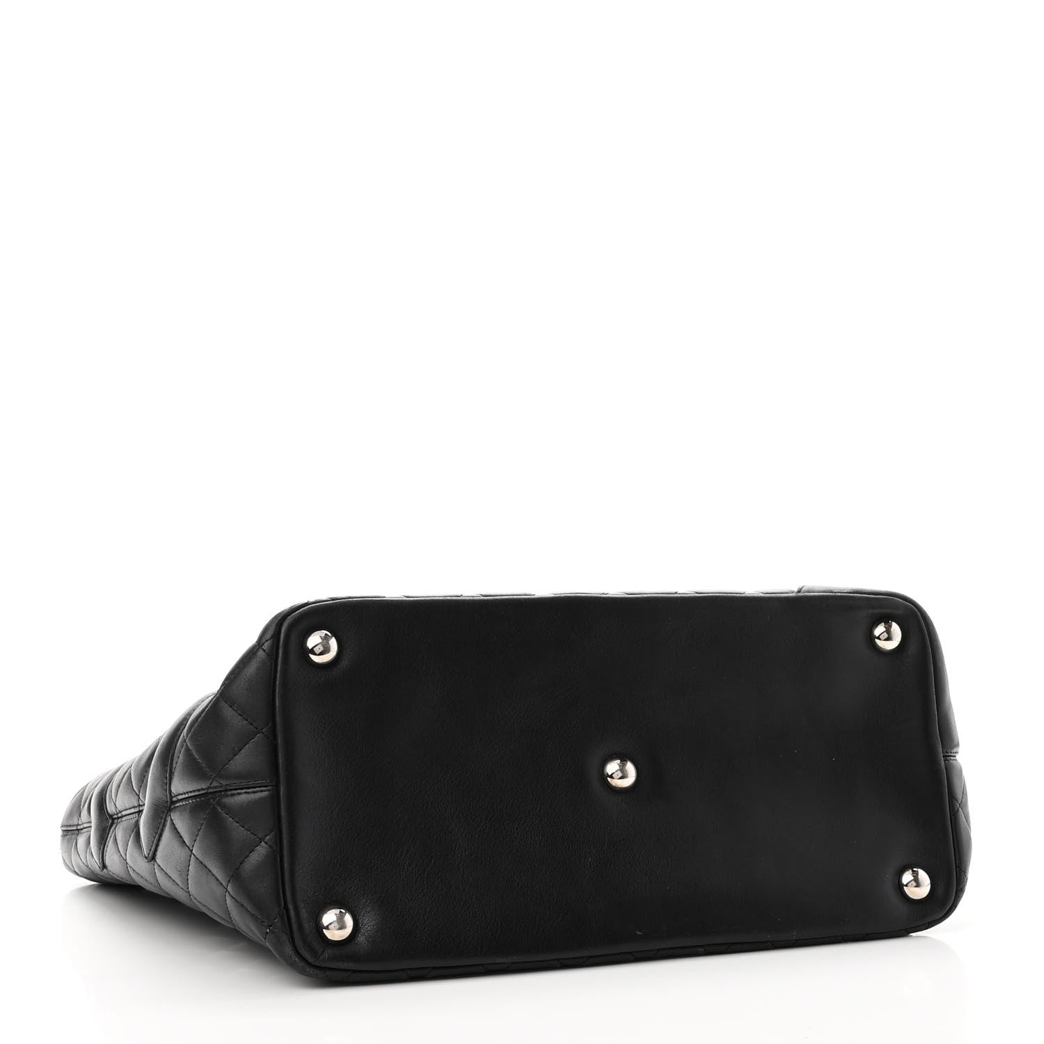 Chanel Calfskin Quilted Large Cambon Tote Black 4 of 10