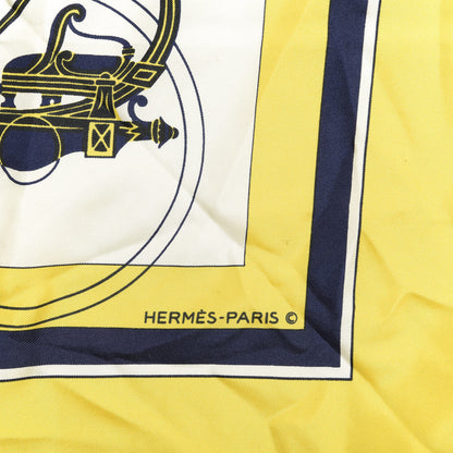 Hermes Silk Ex Libris Scarf 90 2 of 2