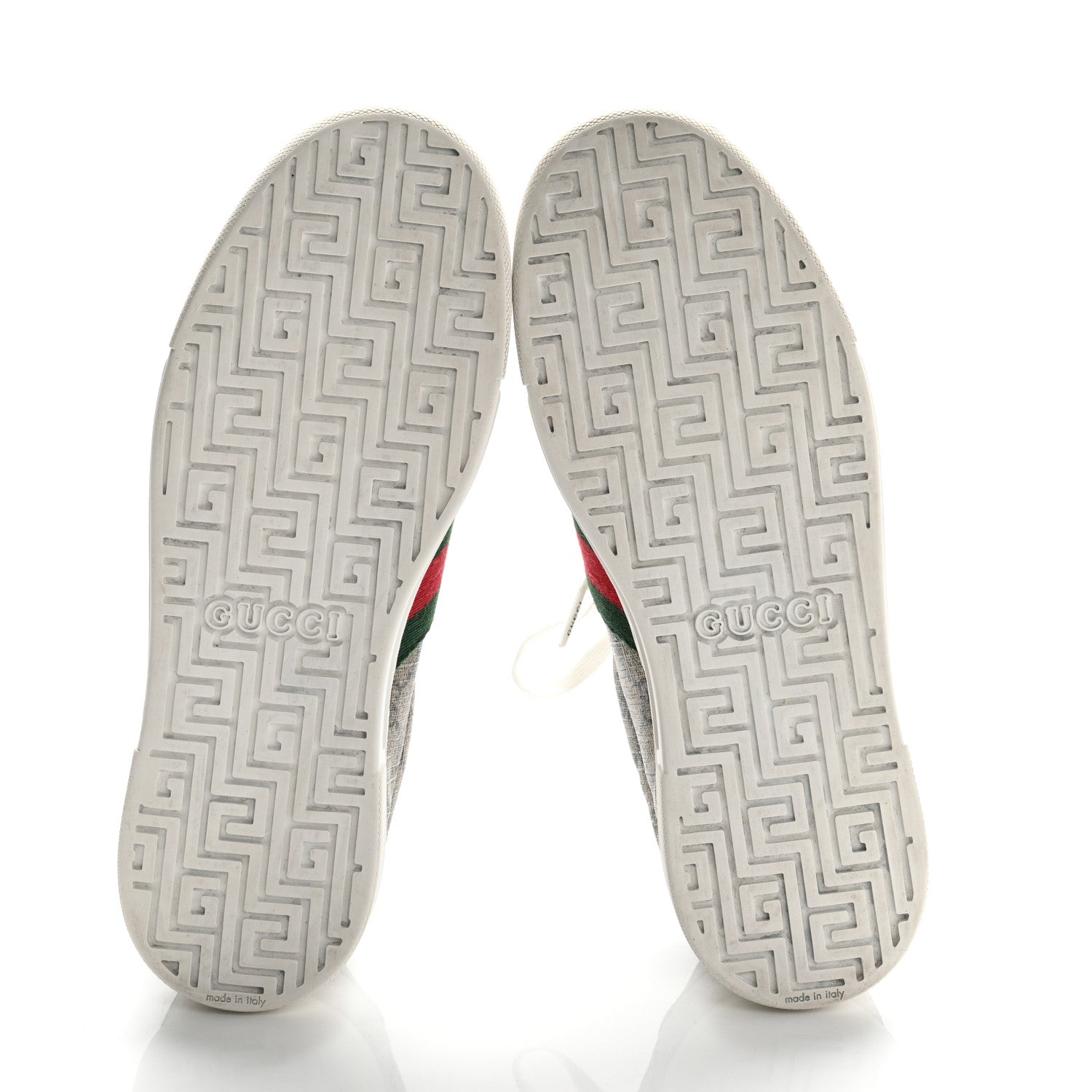 Gucci GG Supreme Monogram Womens New Ace Low-Top Sneaker 37.5 Beige 6 of 10