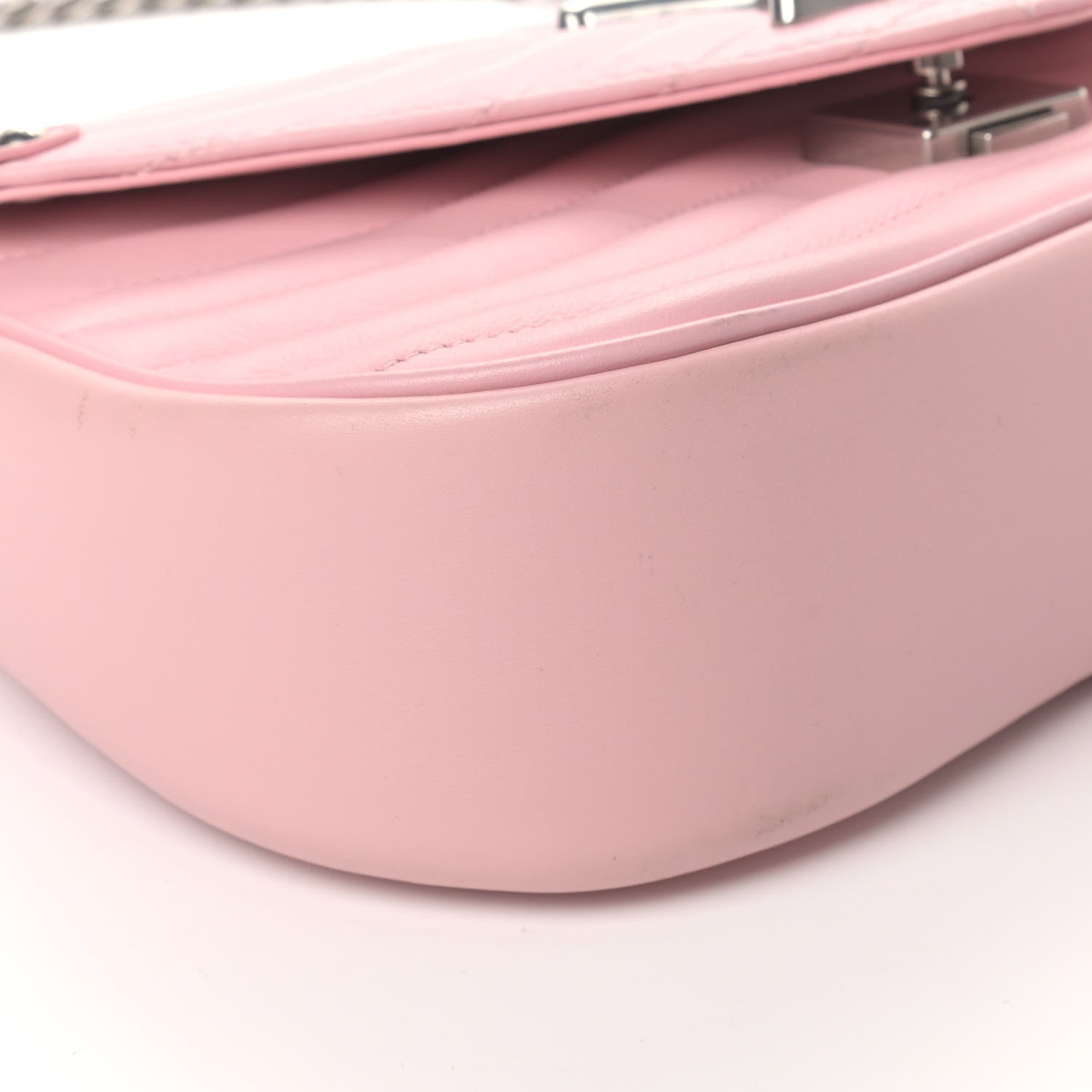 Louis Vuitton Calfskin New Wave Chain MM Smoothie Pink 8 of 9