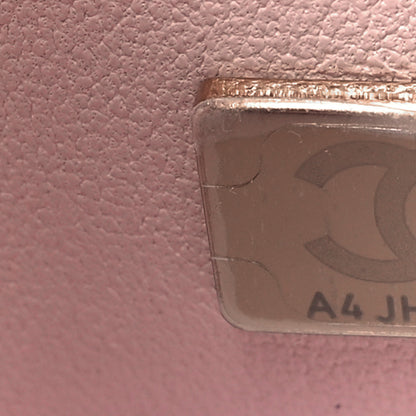 Chanel Caviar Quilted Maxi Double Flap Light Beige 7 of 10