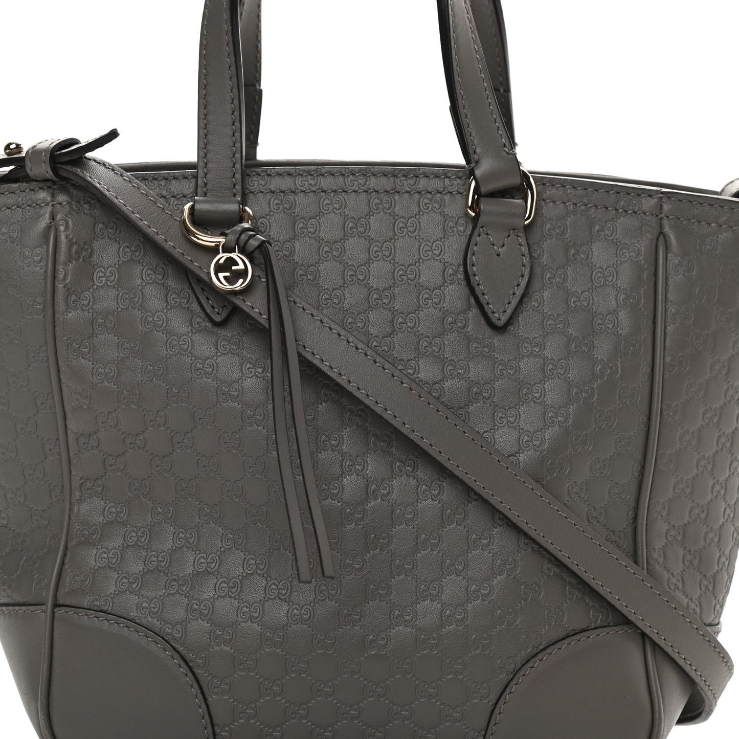 Microguccissima Small Bree Tote Graphite