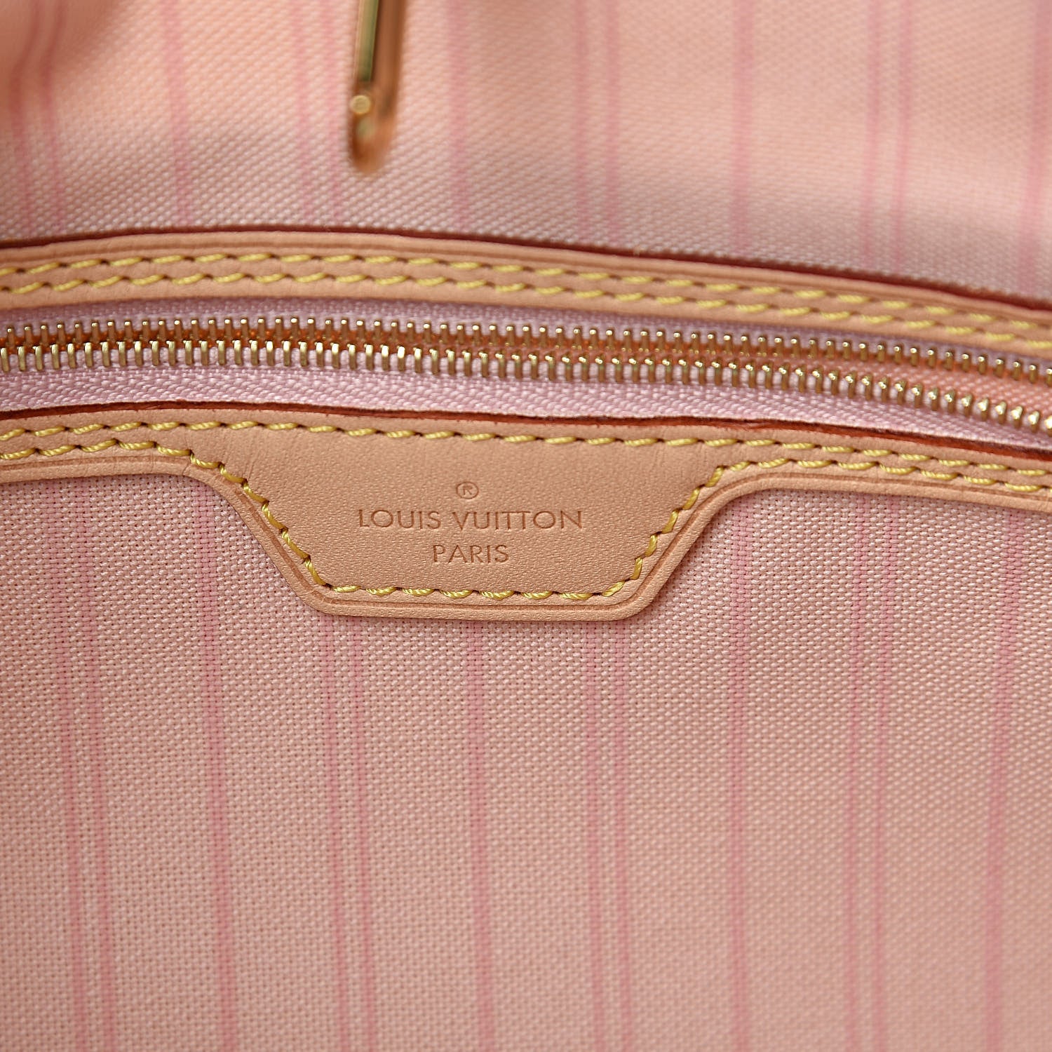 Louis Vuitton Damier Azur Delightful PM Rose Ballerine 6 of 11