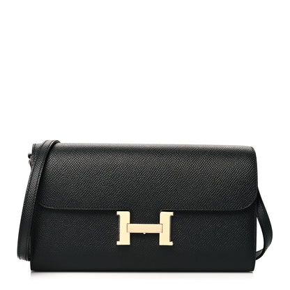 Hermes Epsom Constance Wallet To Go Black 1 of 10