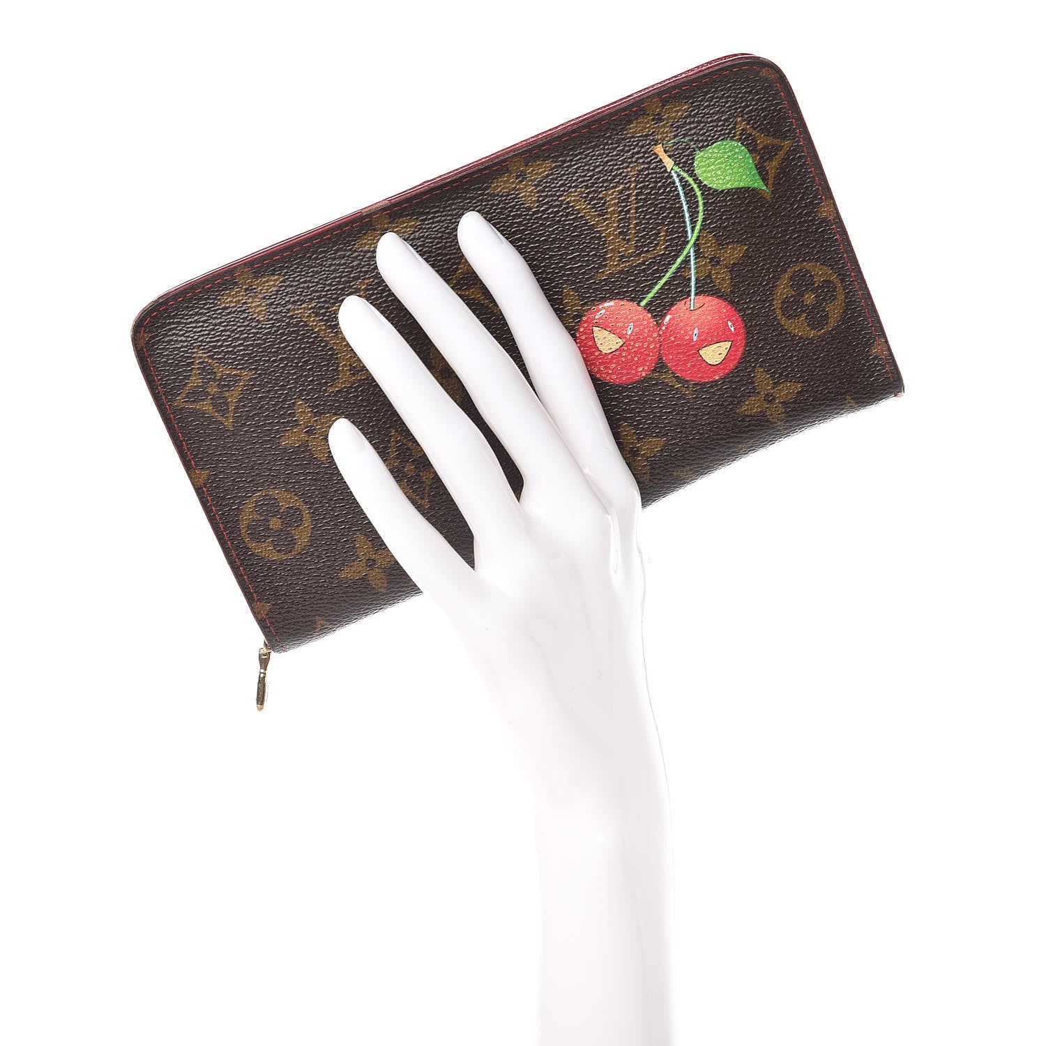 Louis Vuitton Monogram Cerises Zippy Wallet 2 of 20