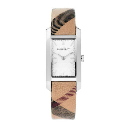 Burberry Stainless Steel Calfskin 20mm Heritage Nova Check Quartz Watch BU9508 1 of 5