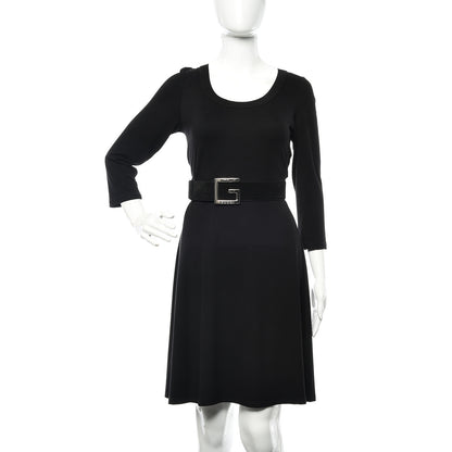 Gucci Suede G Logo Belt 80 32 Black 2 of 6