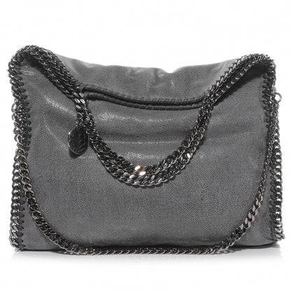 Stella McCartney Faux Leather Shaggy Deer Falabella Gray 1 of 6