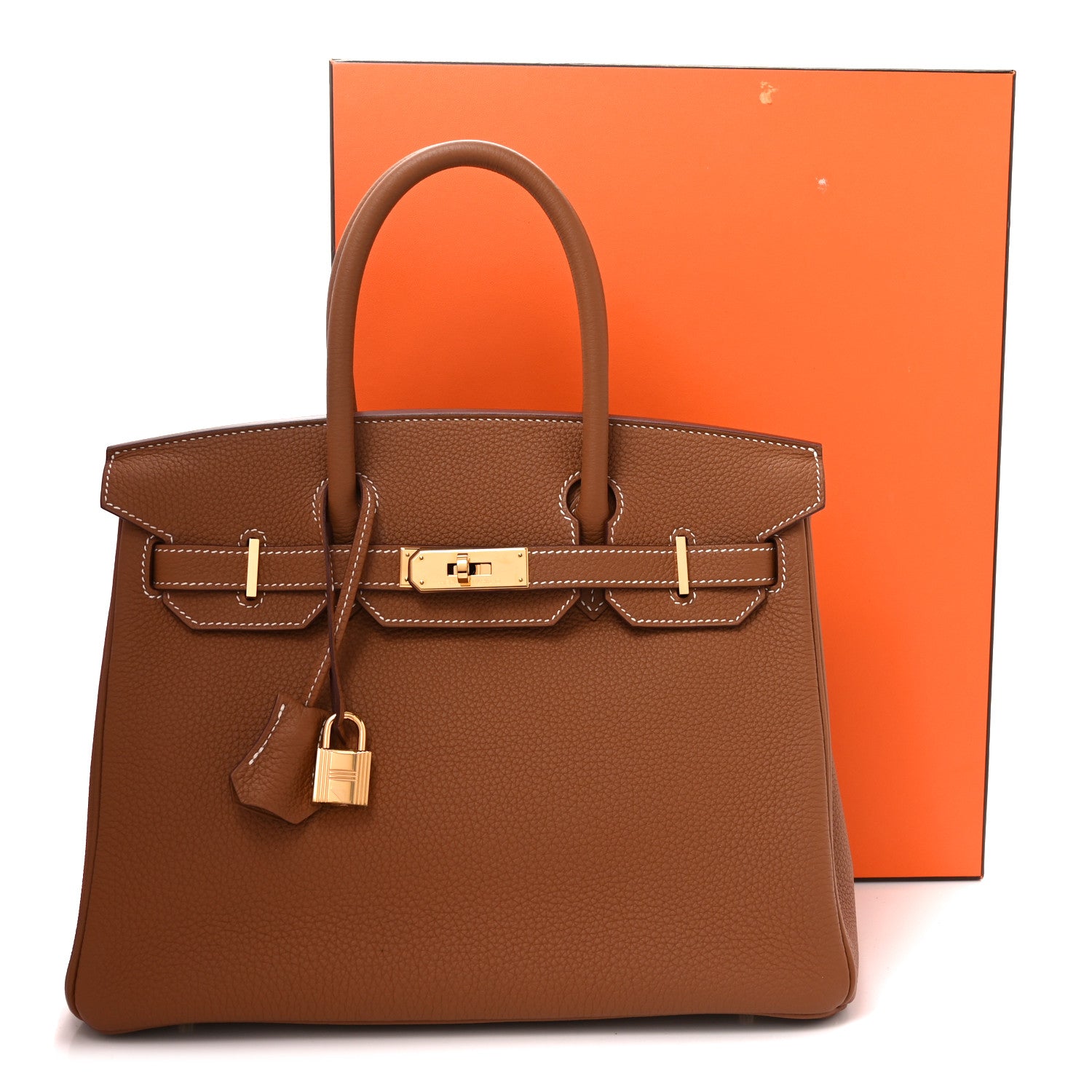 Hermes Togo Birkin 30 Gold 11 of 11