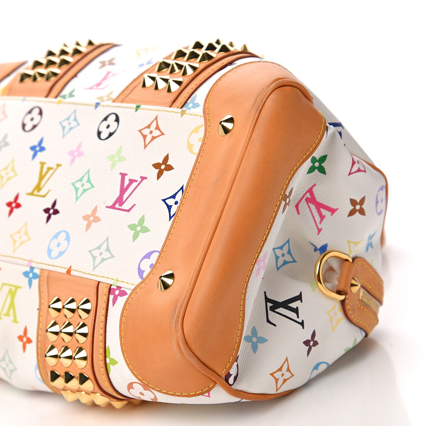 Monogram Multicolor Courtney MM White