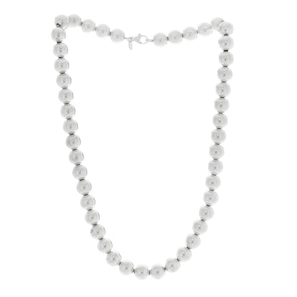 Tiffany Sterling Silver 10mm Hardwear Ball Necklace 3 of 4
