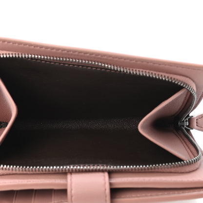Bottega Veneta Nappa Intrecciato Continental Wallet Deco Rose Quartz 5 of 6