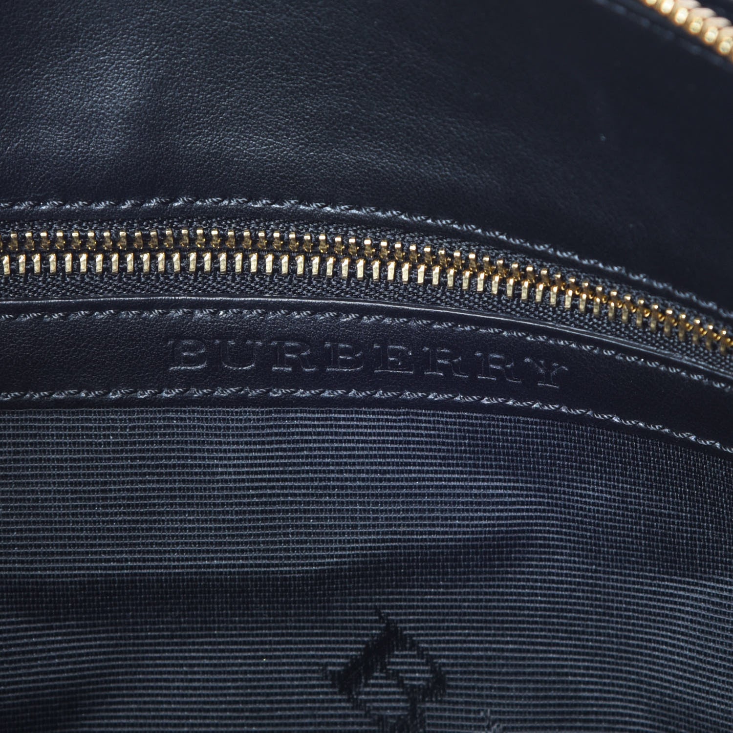 Burberry Calfskin Check Embossed Small Chichester Crossbody Clutch Bag Black 8 of 11