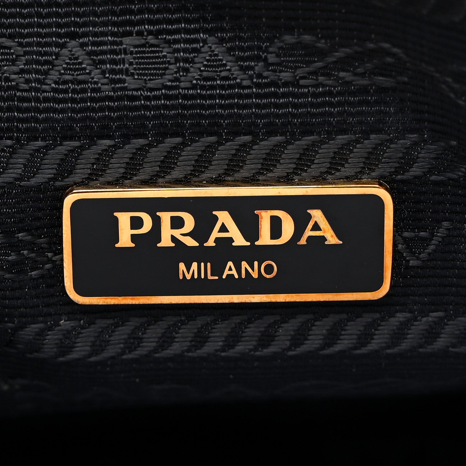 Prada Vitello Daino Cosmetic Pouch Black 6 of 7