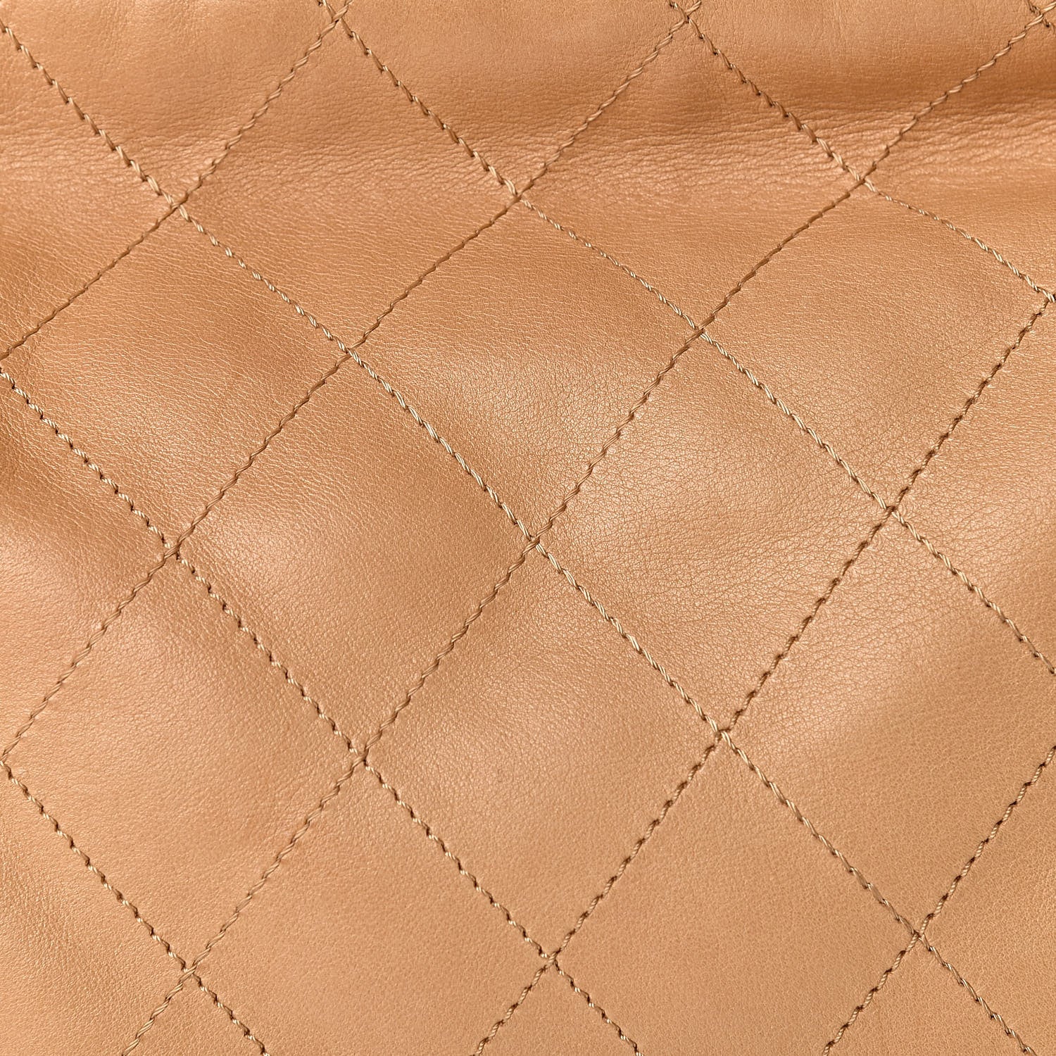 Chanel Lambskin Stitched Medium Ultimate Soft Tote Beige 8 of 10