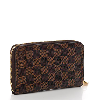 Louis Vuitton Damier Ebene Zippy Compact Wallet 2 of 6