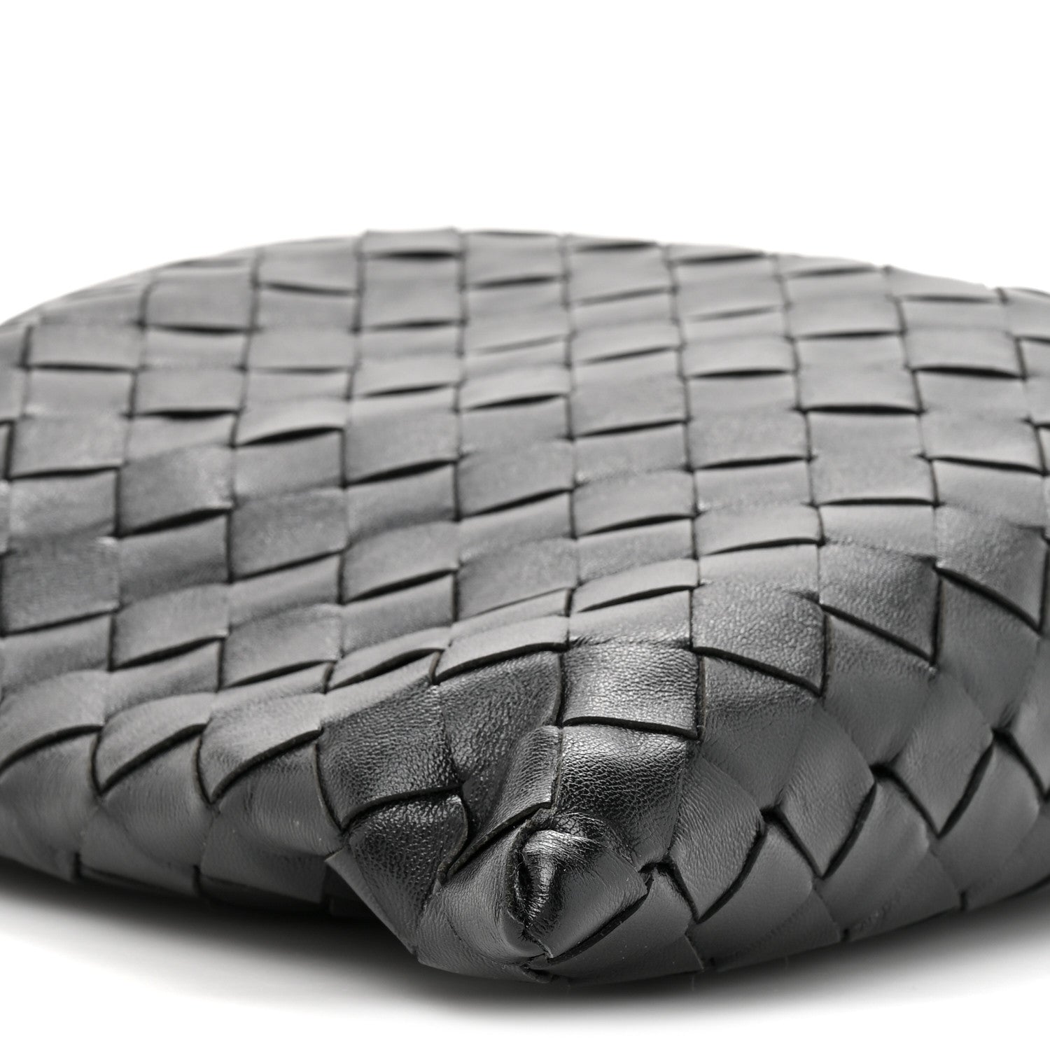 Bottega Veneta Calfskin Intrecciato Mini Hop Black 10 of 10