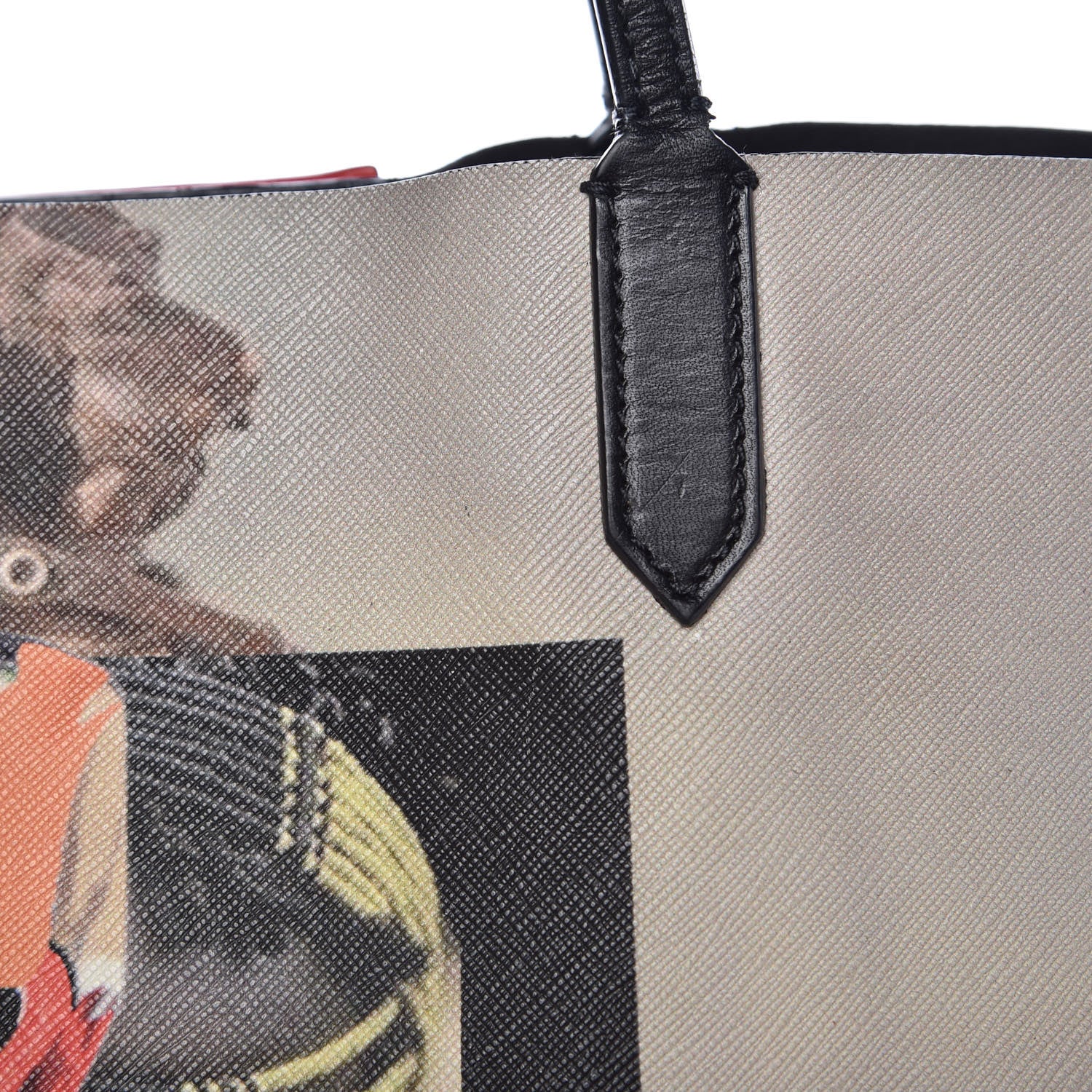 Givenchy Textured Coated Canvas Tribal Girl Print Large Antigona Tote Multicolor 12 of 14