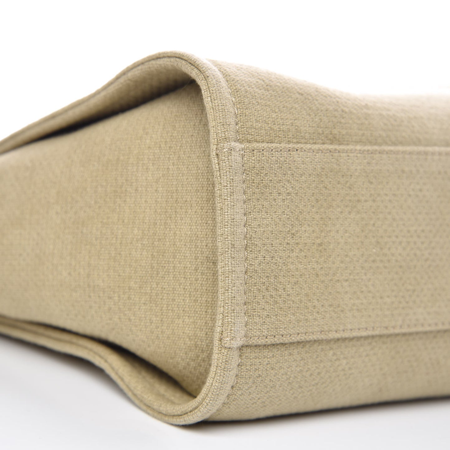 Canvas Small Deauville Tote Beige Black