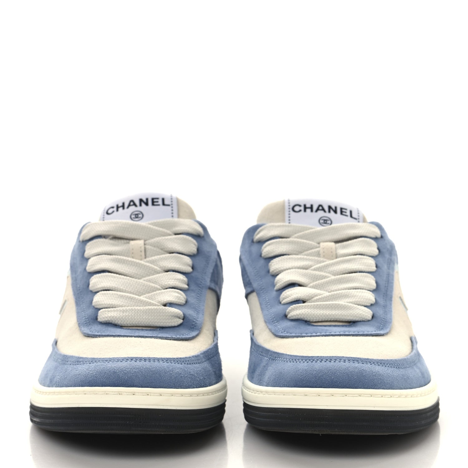 ☆レア☆美品　CHANEL ホワイト タンクトップ CCロゴ　スポーツライン Chanel Suede Kidskin Womens CC Sneakers 39 White Blue 1740705