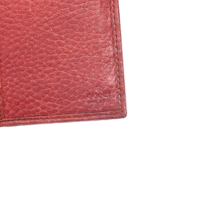 Gucci Guccissima Horsebit Continental Wallet Red 6 of 6