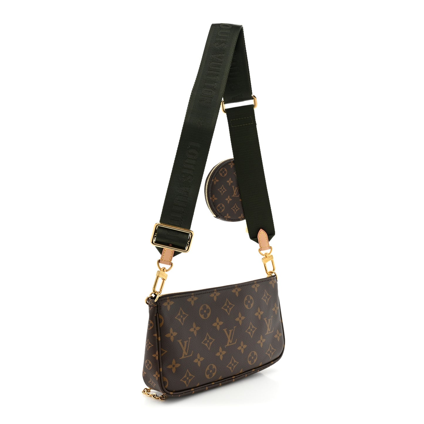 Monogram Multi Pochette Accessories Kaki