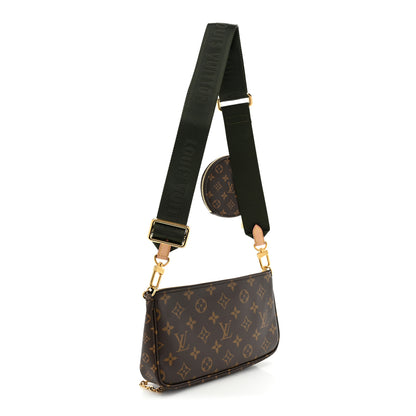 Louis Vuitton Monogram Multi Pochette Accessories Kaki 3 of 12