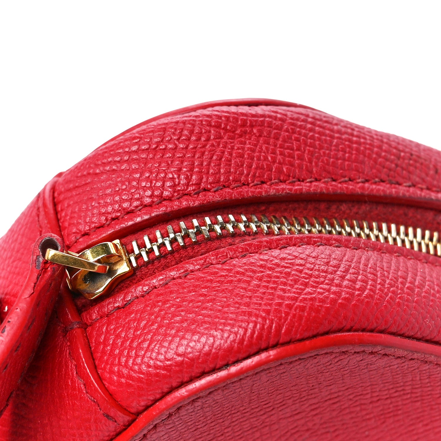 Balenciaga Grained Calfskin XS Ville Camera Bag Rouge 12 of 12