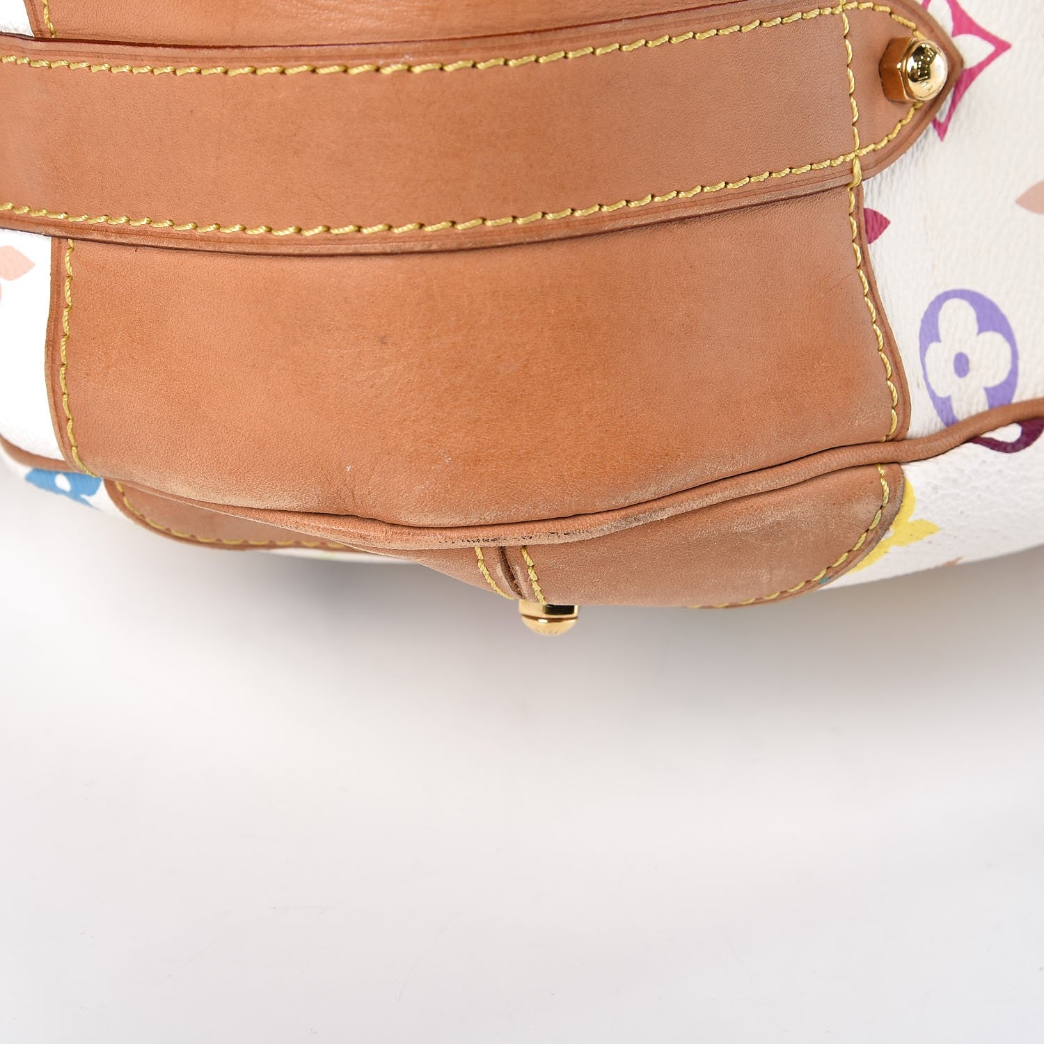 Louis Vuitton Monogram Multicolor Greta White 10 of 12