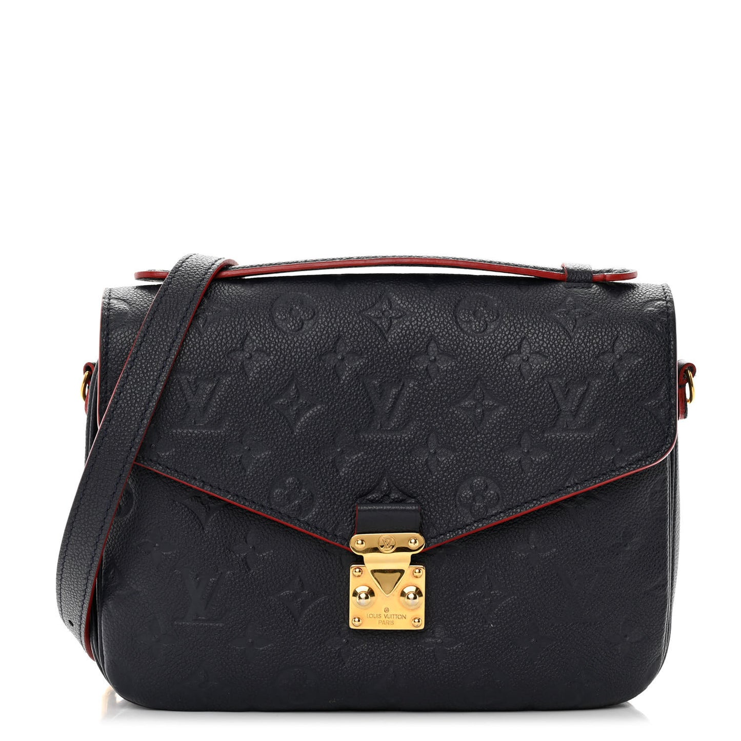 Empreinte Pochette Metis Marine Rouge