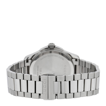 Gucci Stainless Steel 38mm G-Timeless Diamante Quartz Watch Black 3 of 5