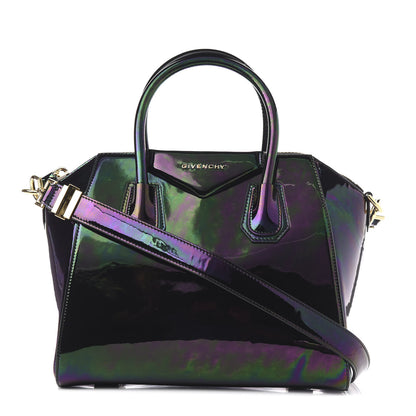 Givenchy Calfskin Oil Slick Small Antigona Black 1 of 11